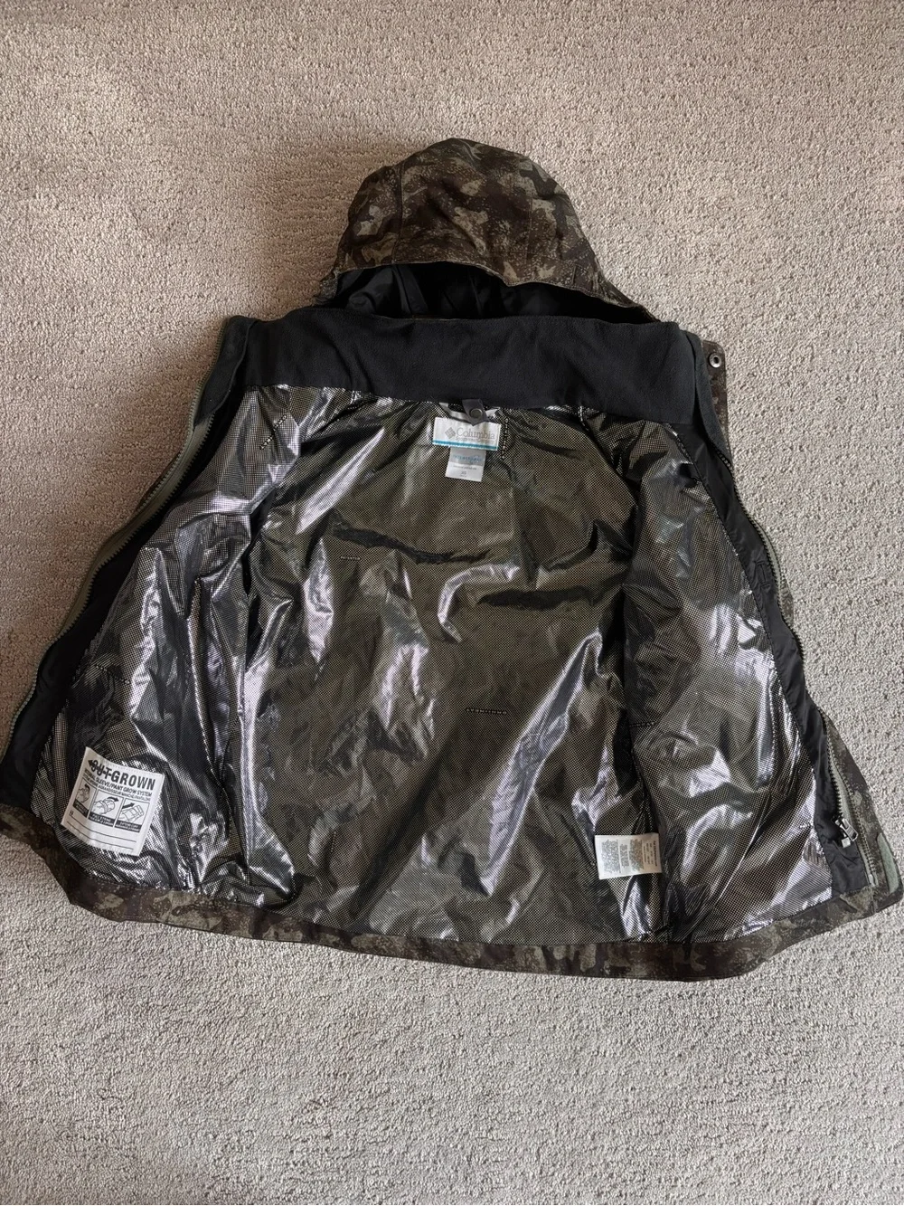 Columbia kids hooded